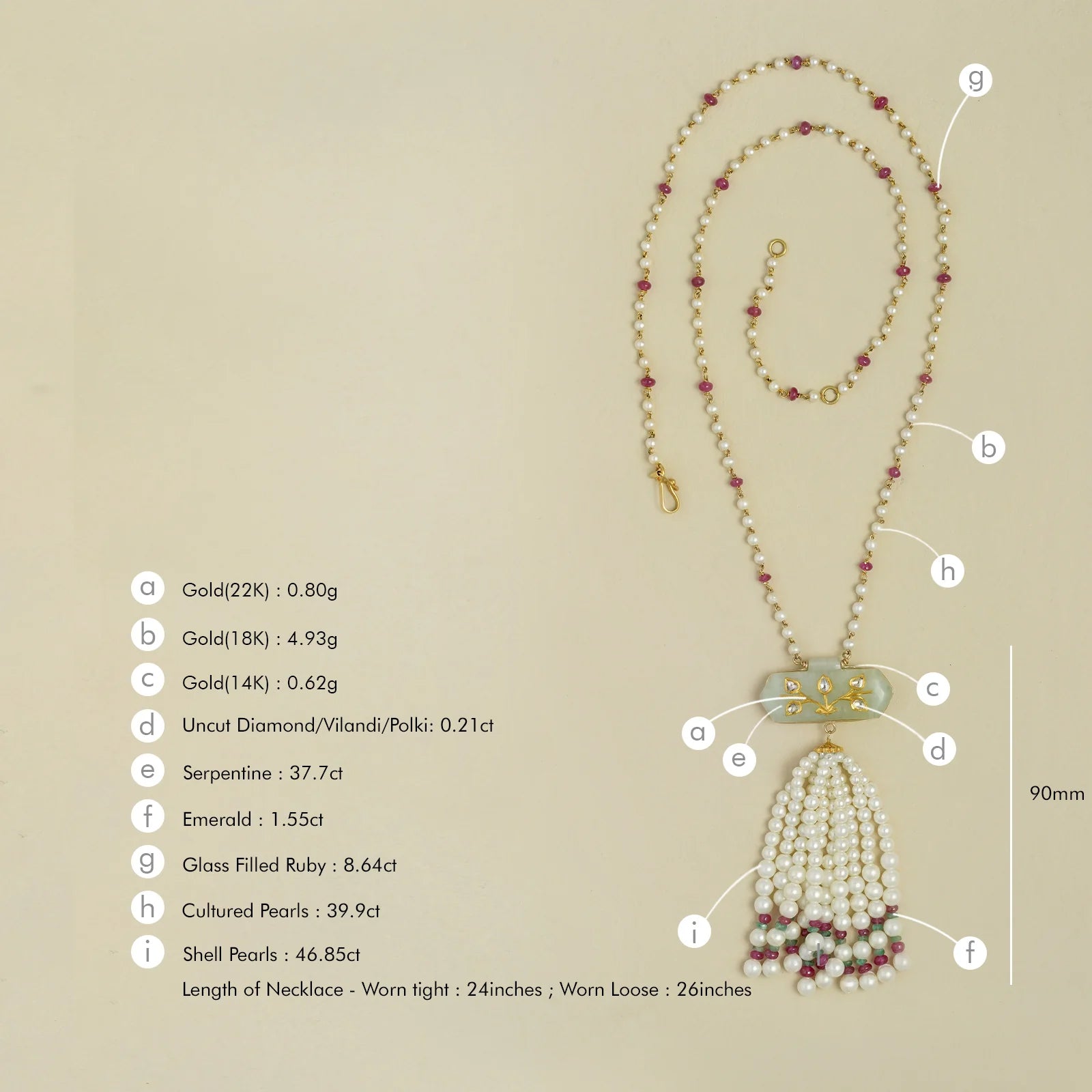Amalia Tassel Necklace