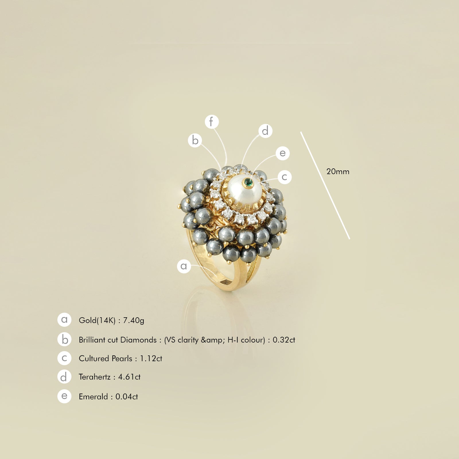 Audrey Ash Ring