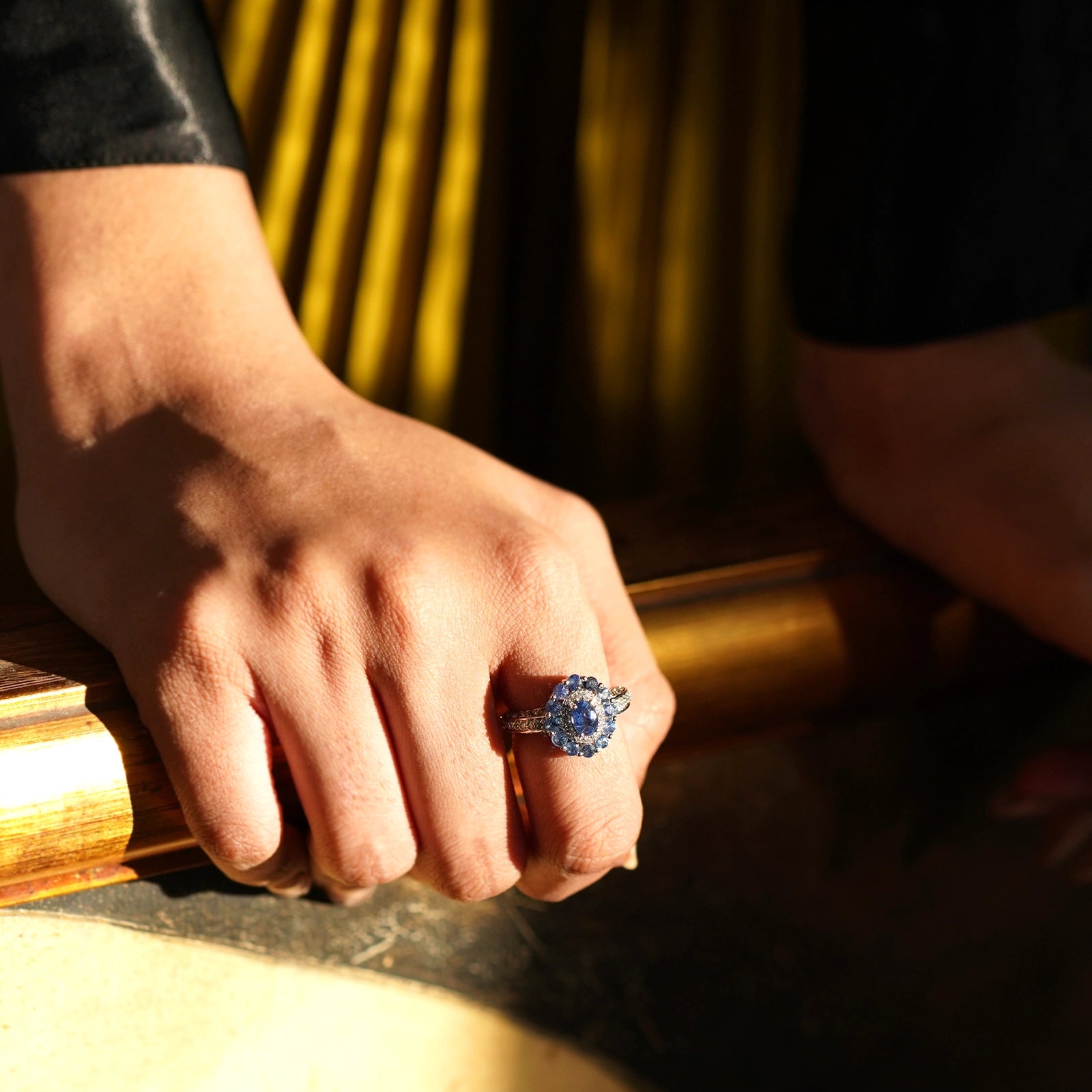 Azure Sapphire Ring