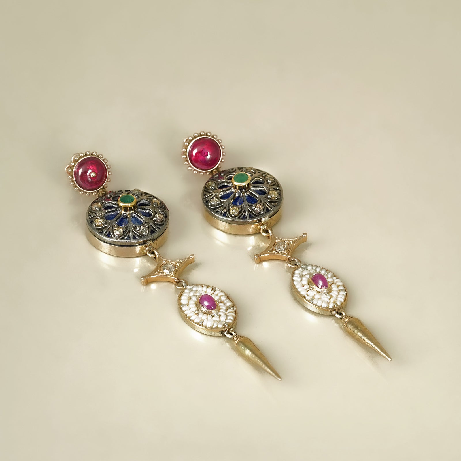 Firdos Chandelier Earrings