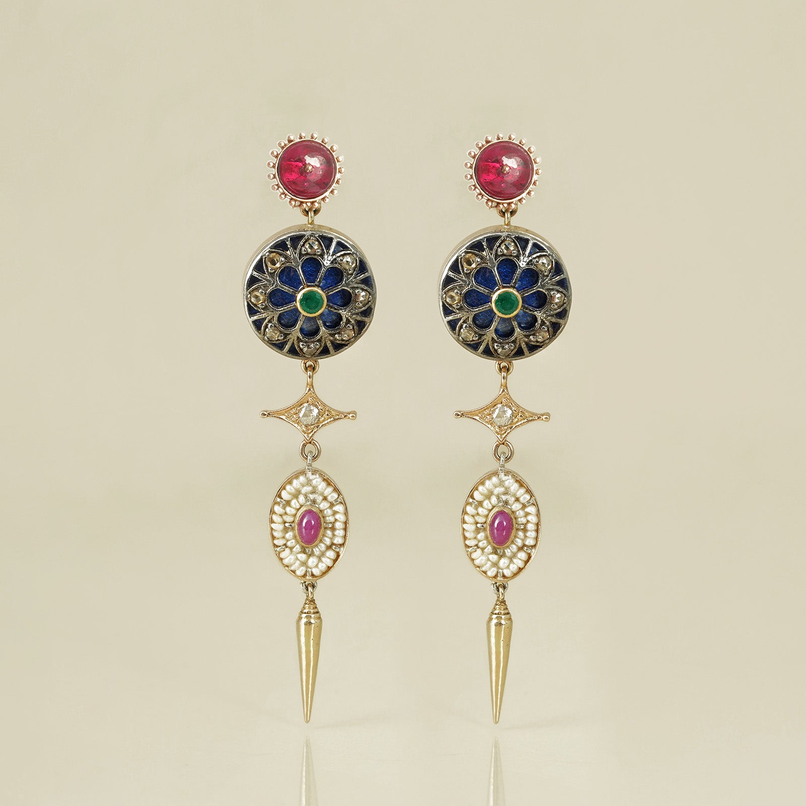 Firdos Chandelier Earrings