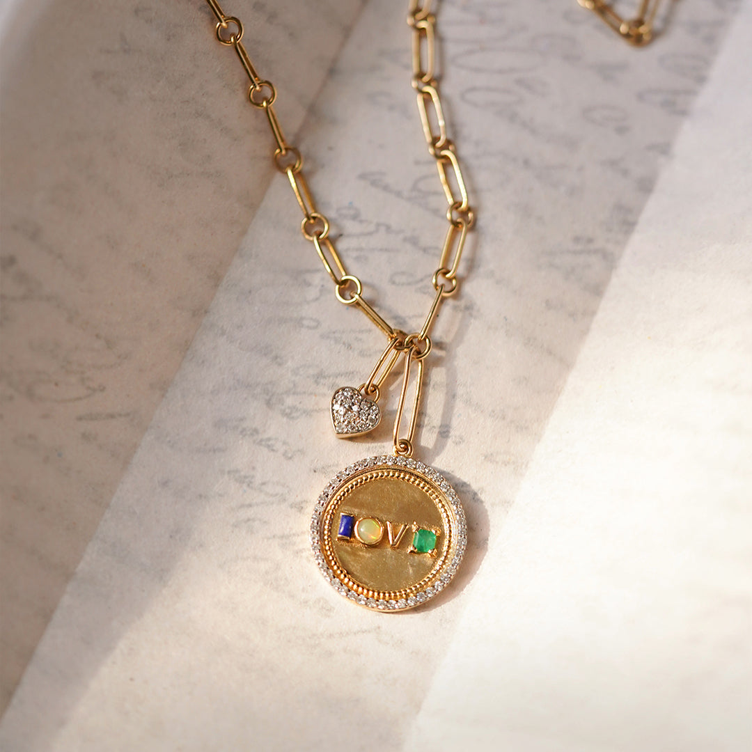 Love Medallion Necklace