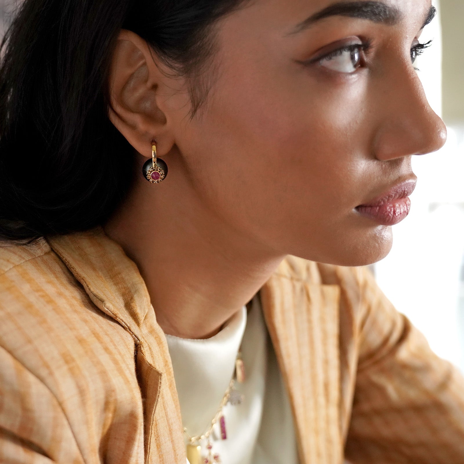 Alice Tahitian Pearl Earrings