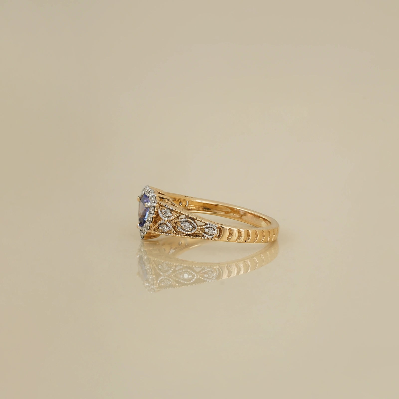 Vanessa Tanzanite Ring