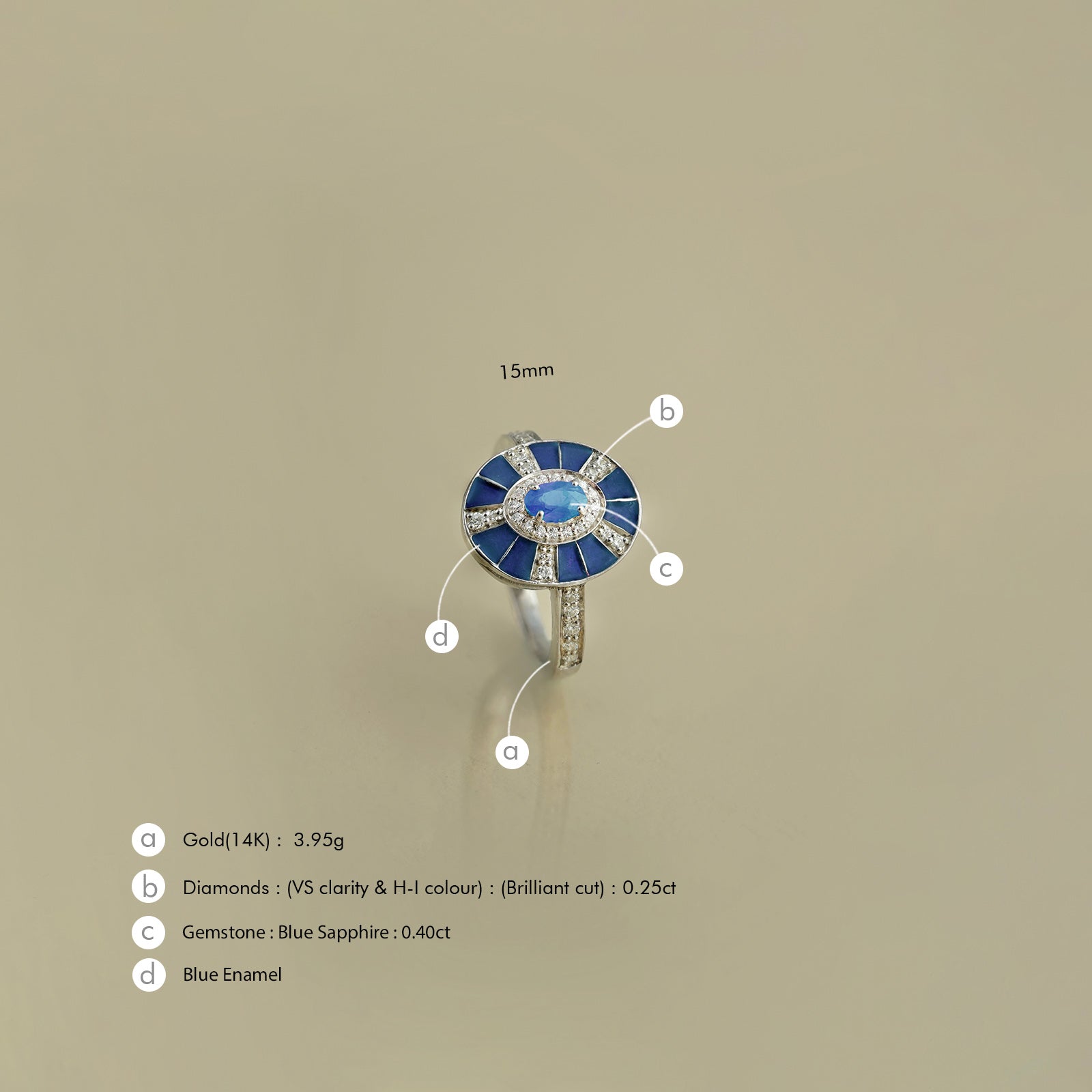 Alex Sapphire Ring