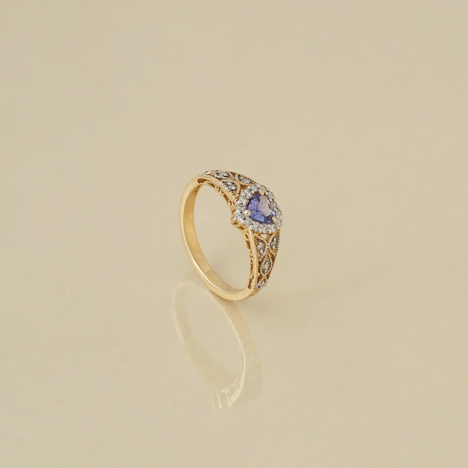 Vanessa Tanzanite Ring