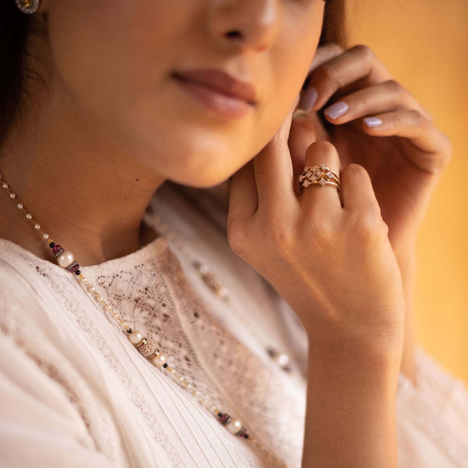Gold and Diamond Ring