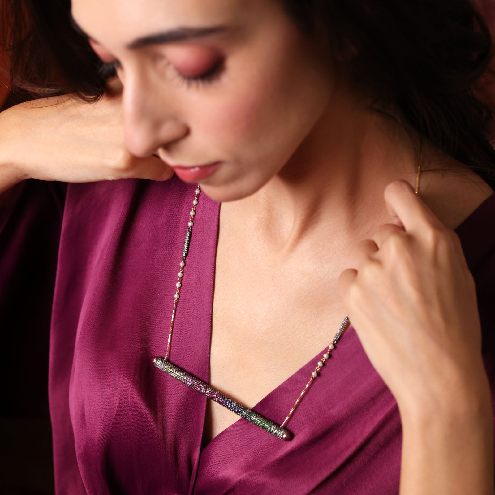 Felix Bar Necklace