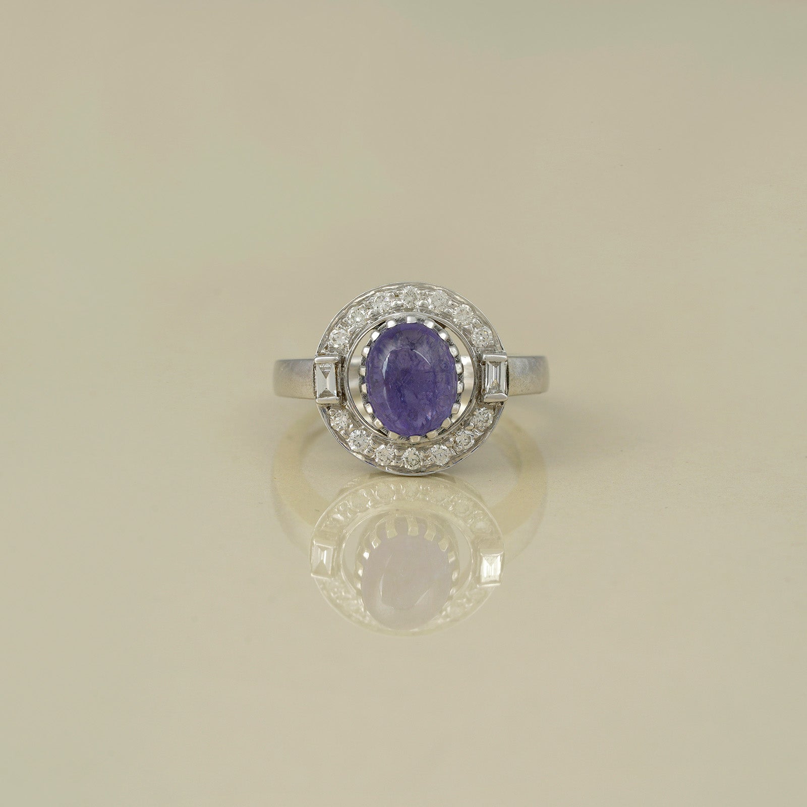 Evelyn Tanzanite Ring