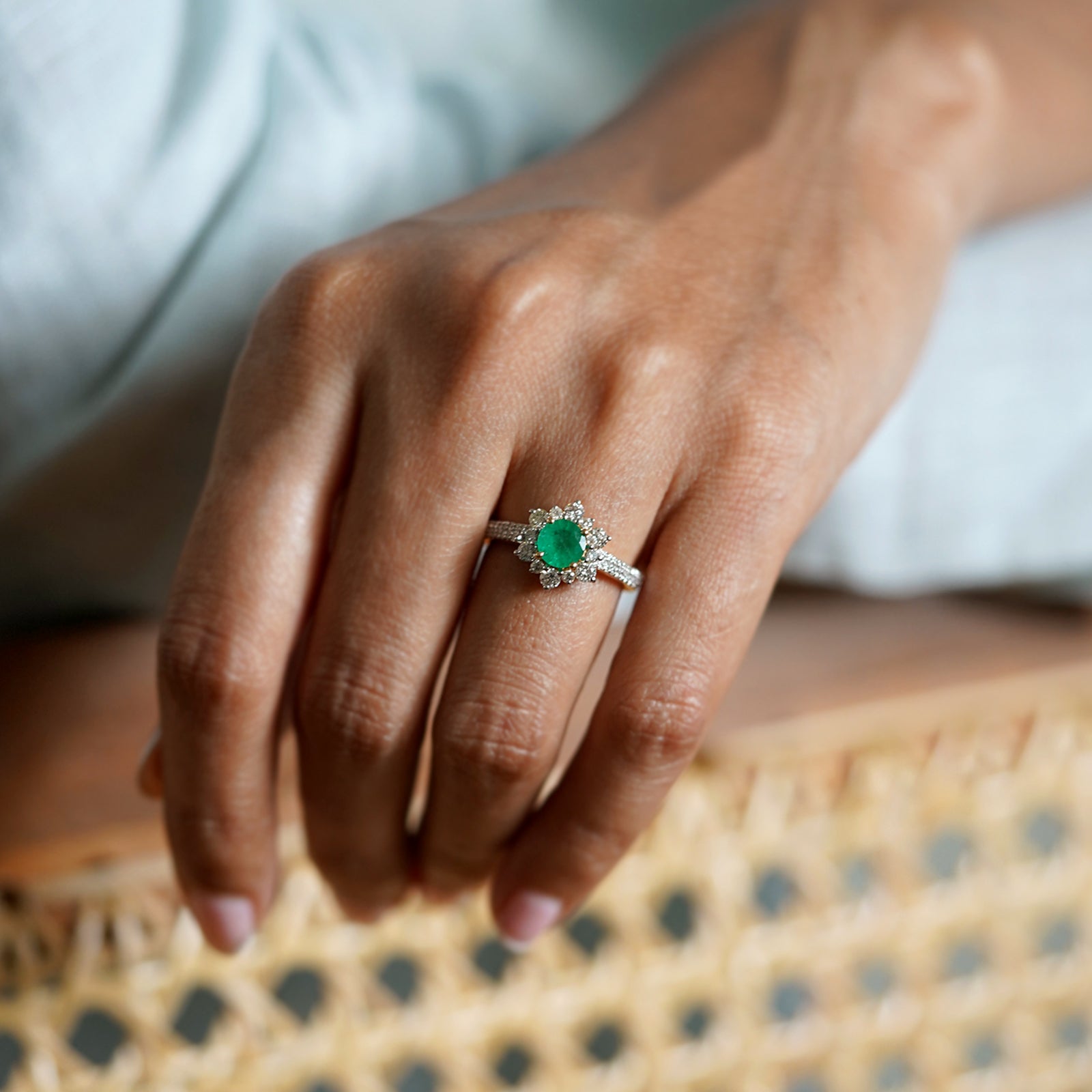 Amor Emerald Ring
