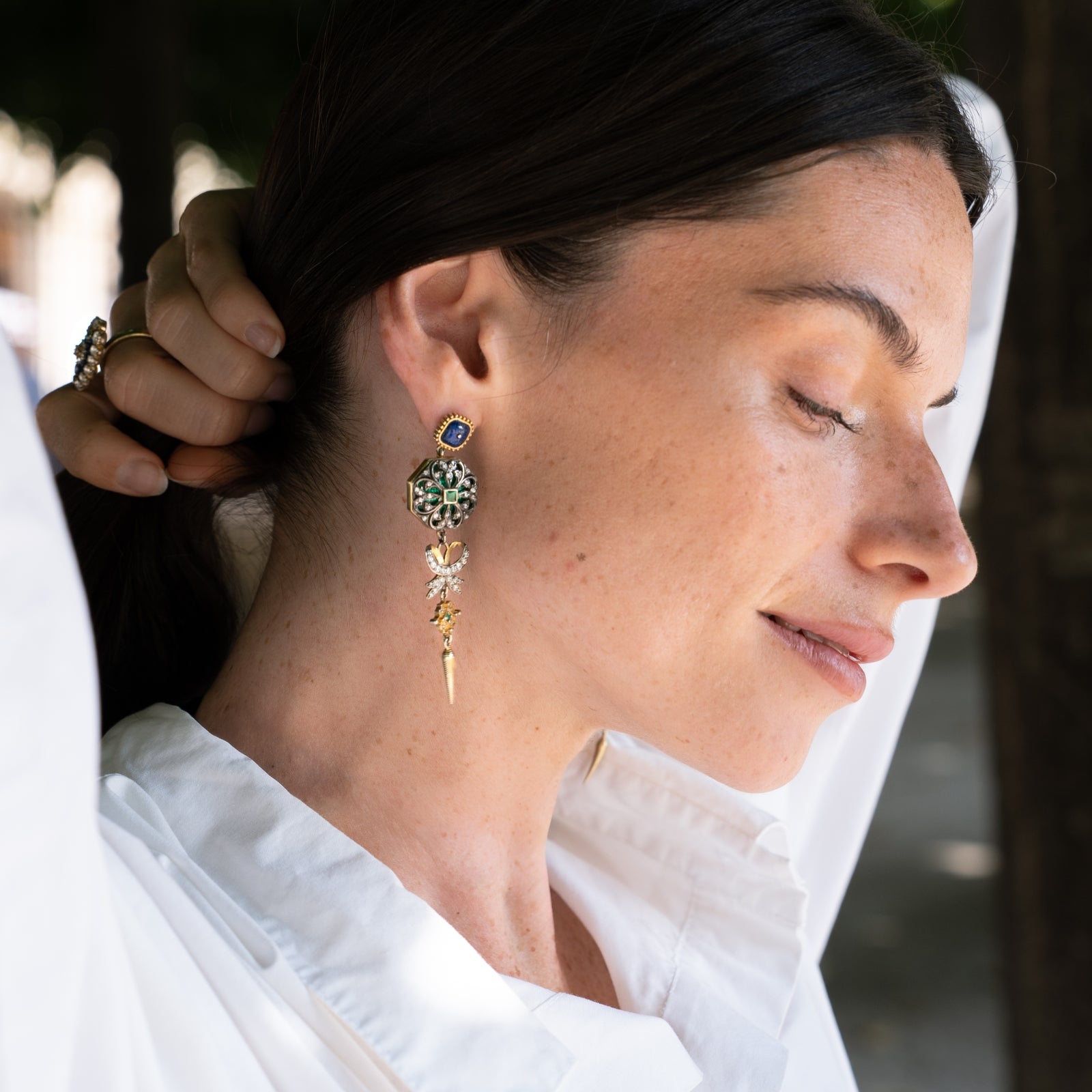Emir Chandelier Earrings