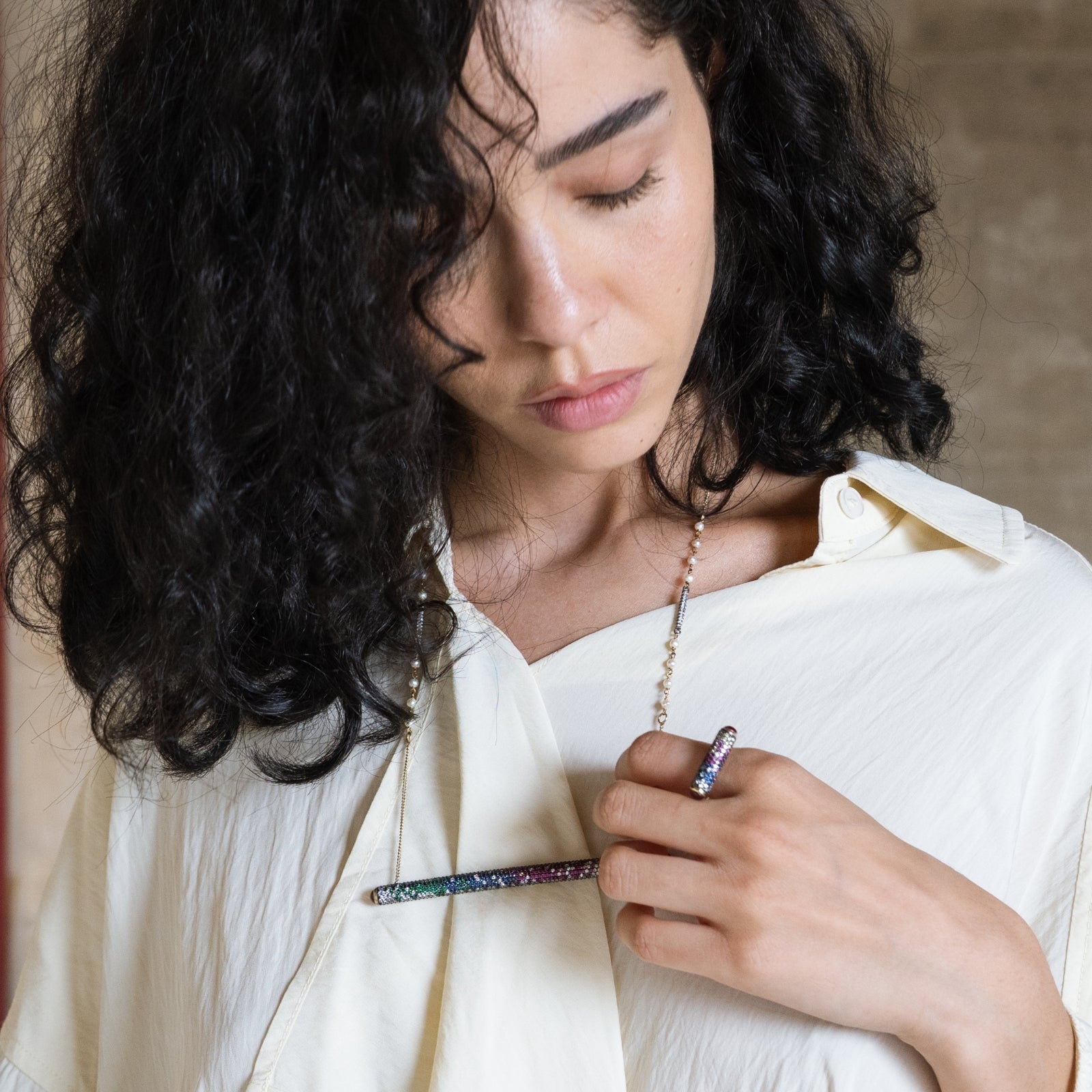 Felix Bar Necklace