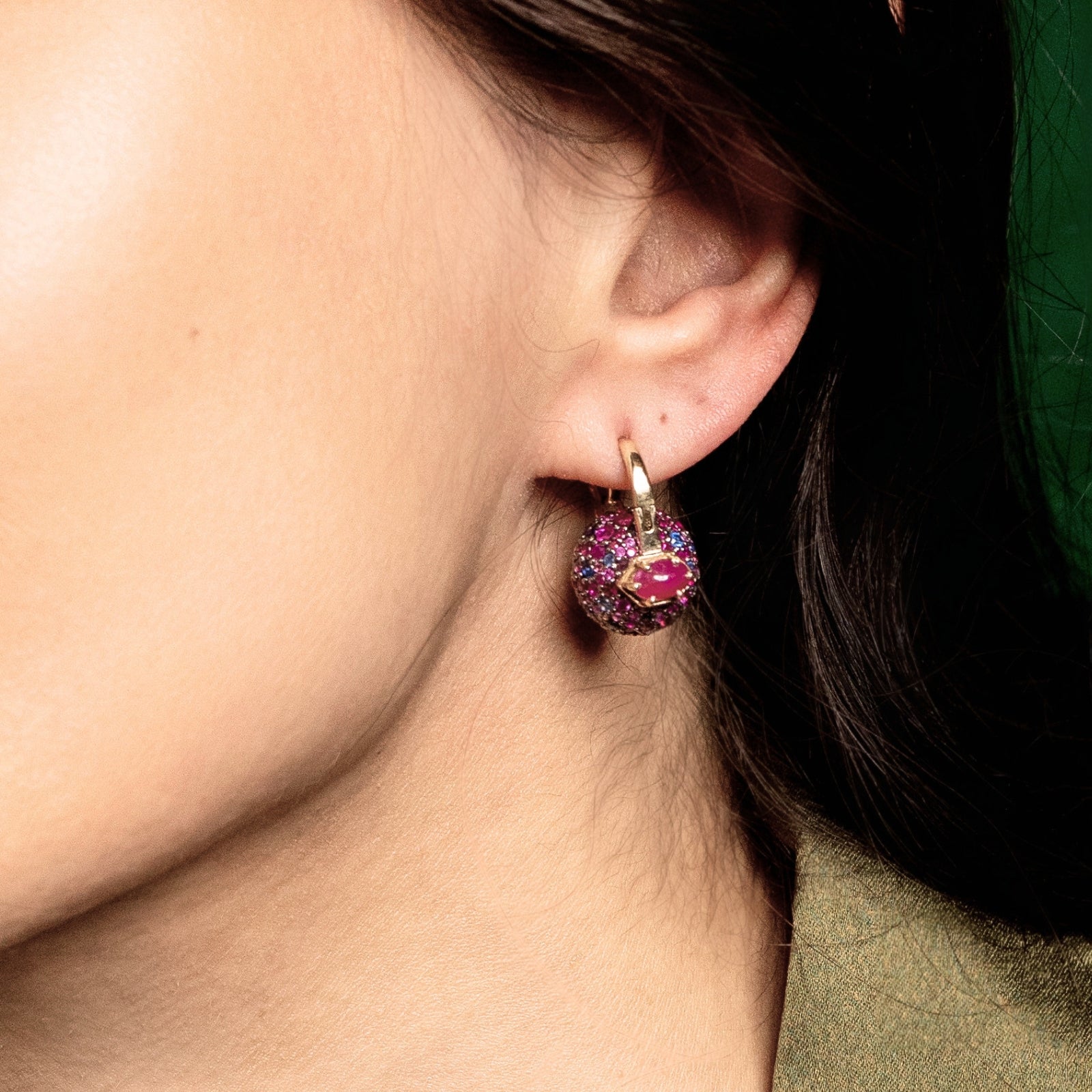 Jude Orchid Earrings
