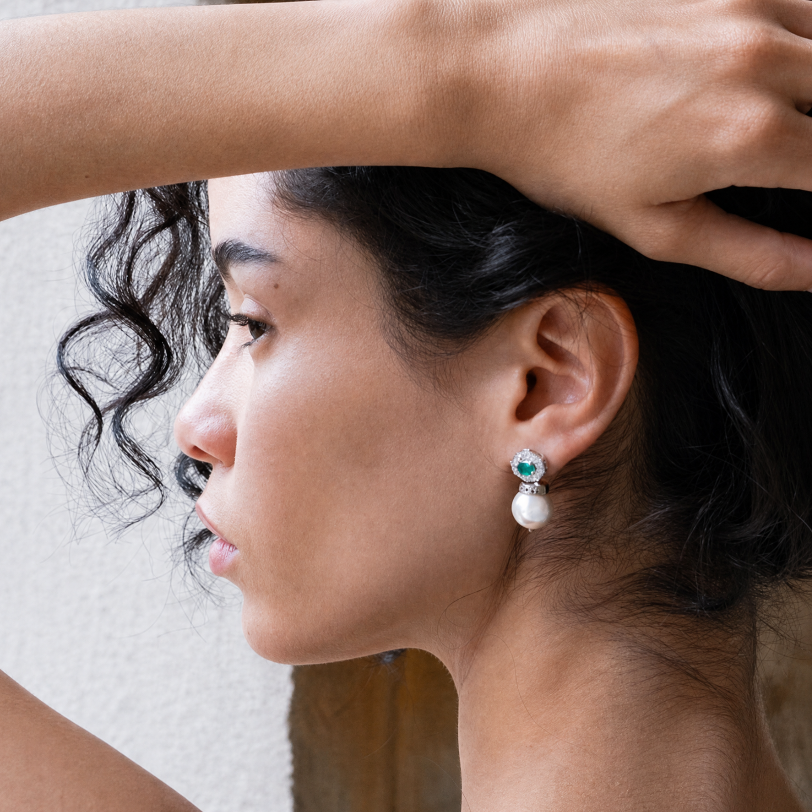 Emily South Sea Pearl Earrings