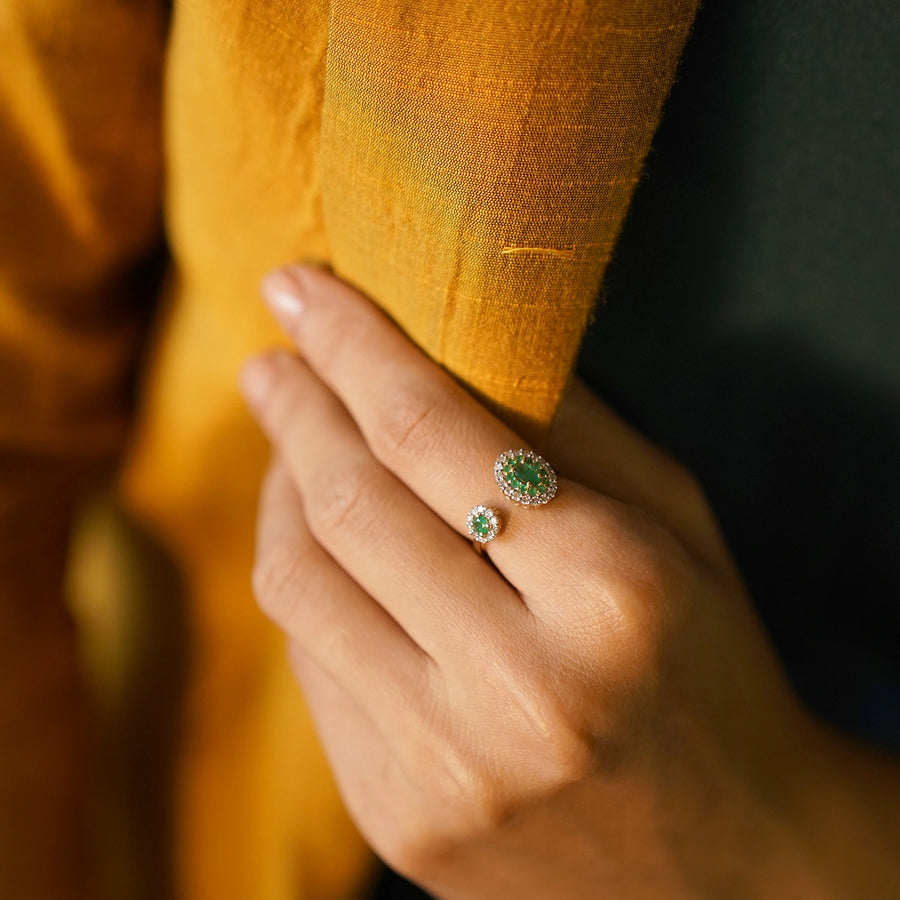 Adele Emerald Ring