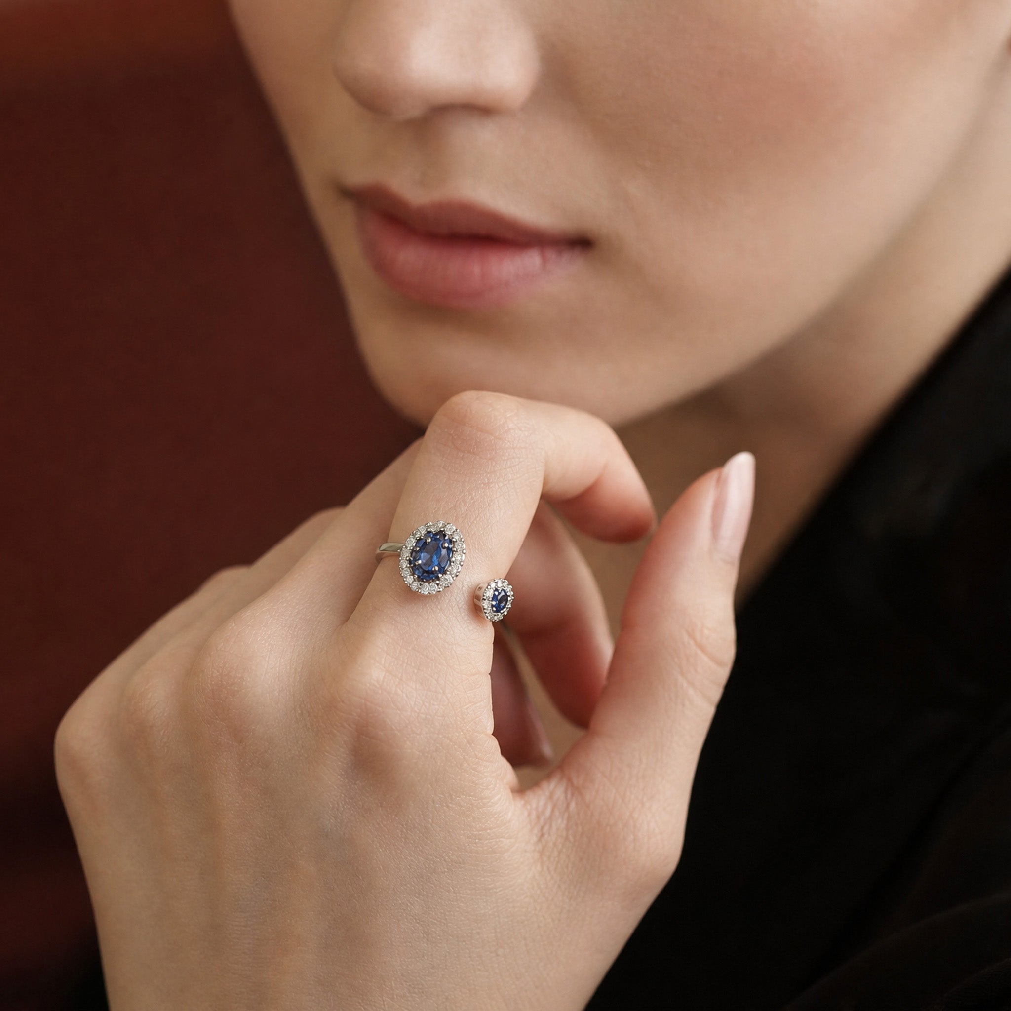 Adele Sapphire Ring