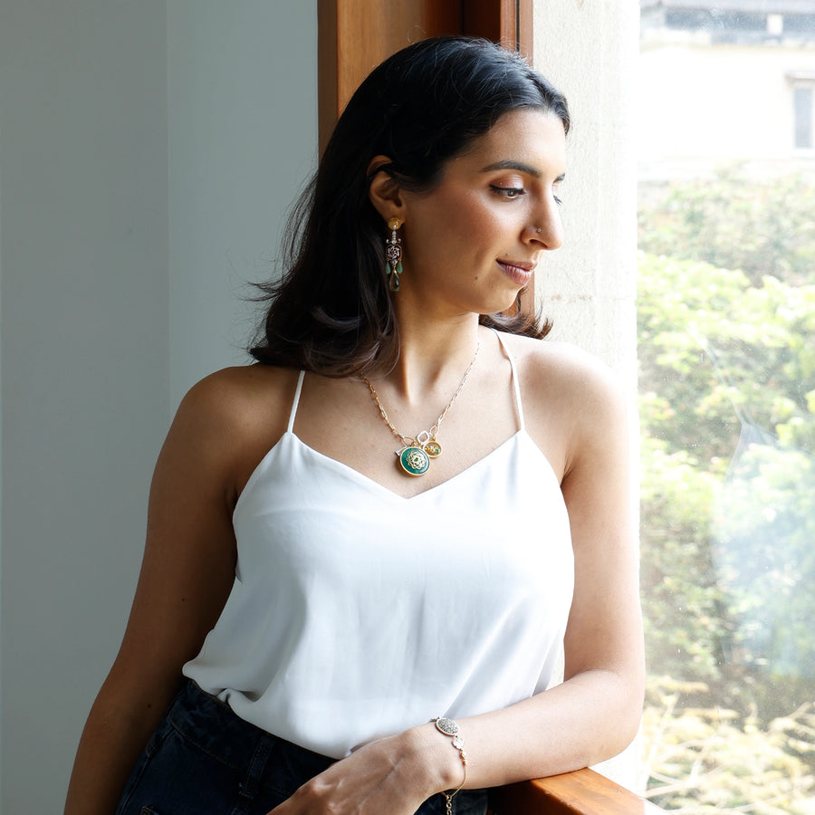 Anah Spring Pendant Necklace