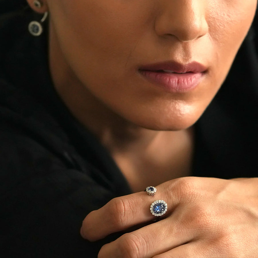 Adele saphhire Ring