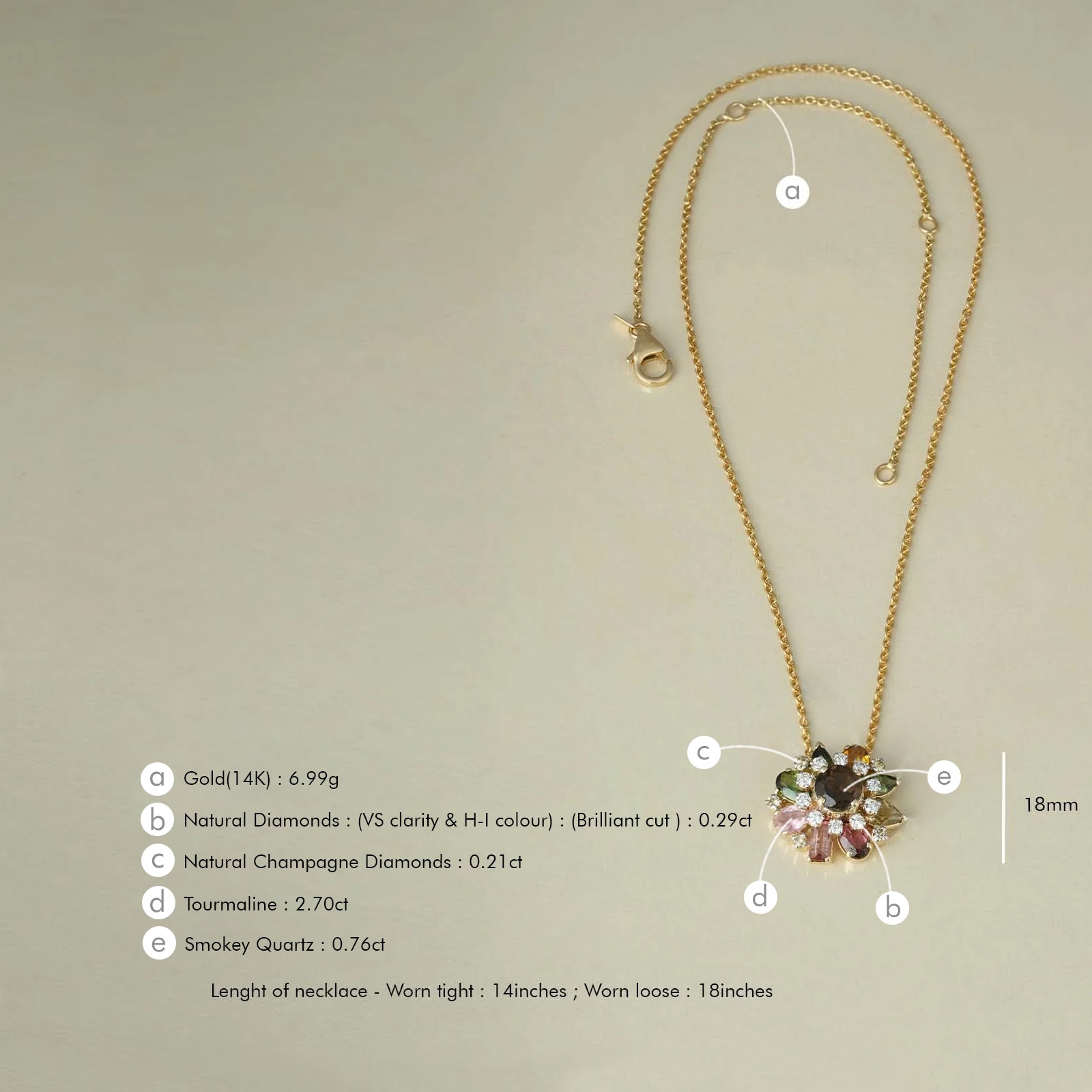 Autumn Pendant Necklace