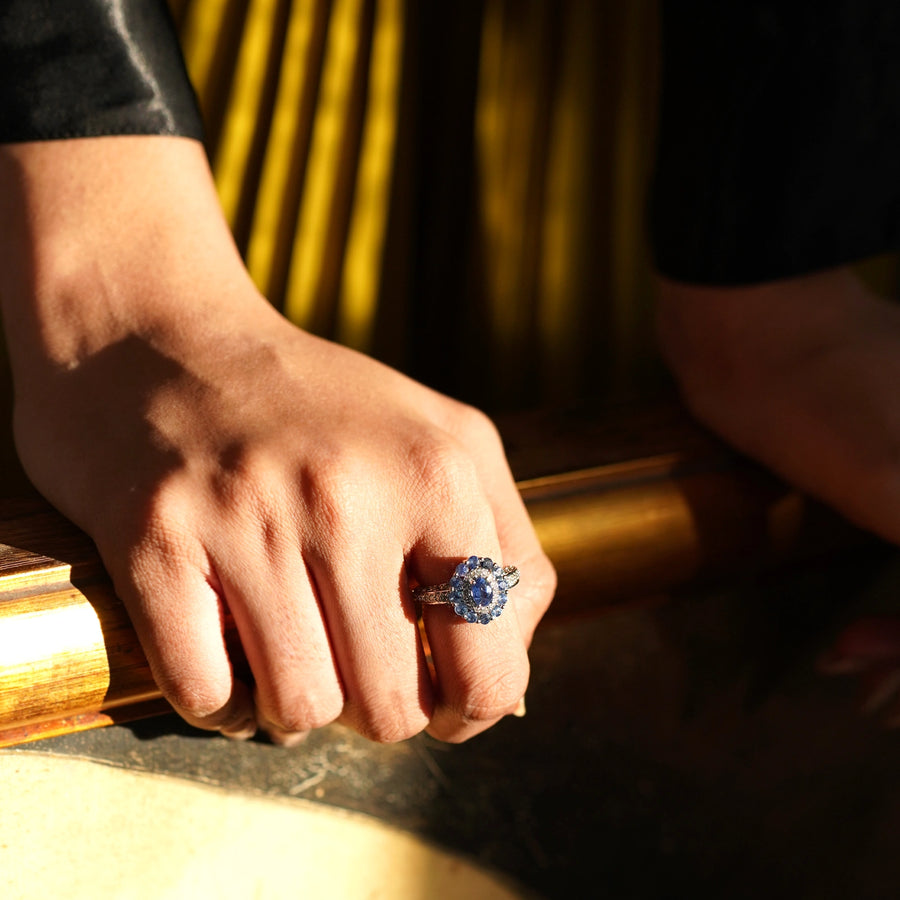 Azure Sapphire Ring