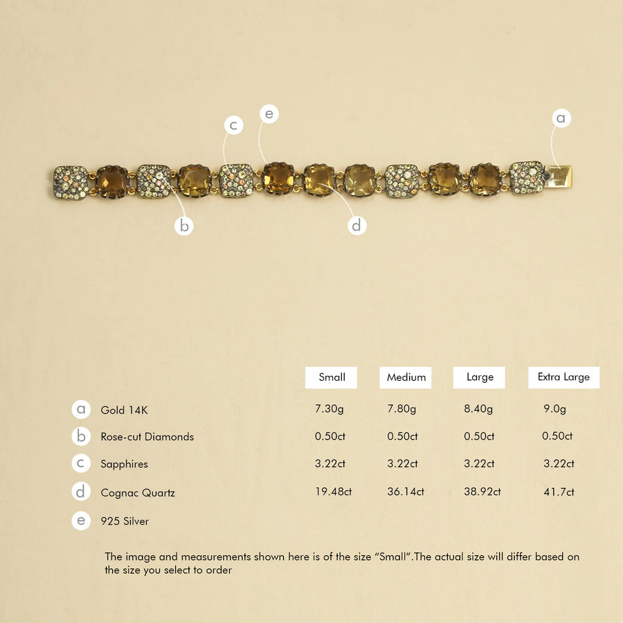 Cairo Honey Bracelet