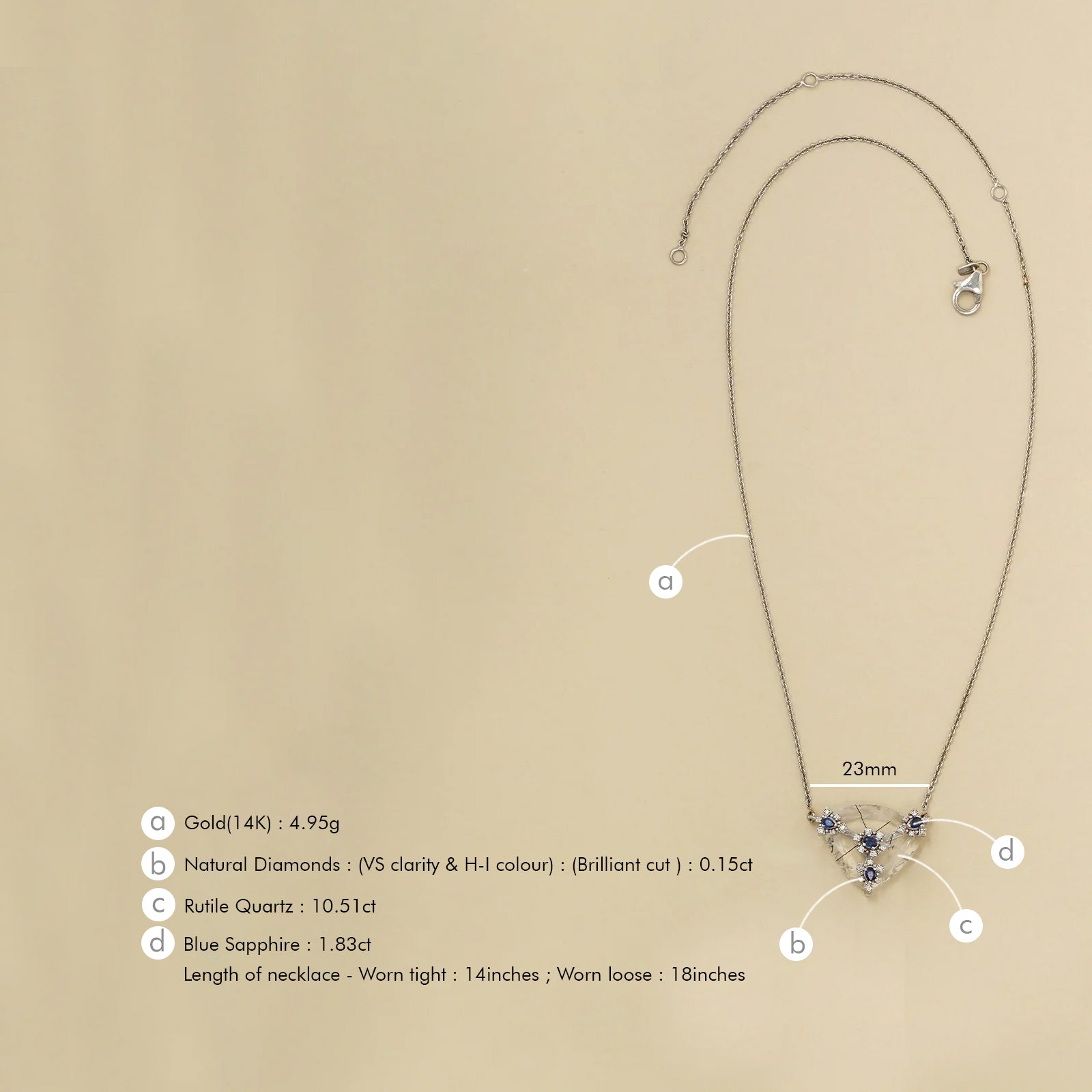 Charis Pendant Necklace