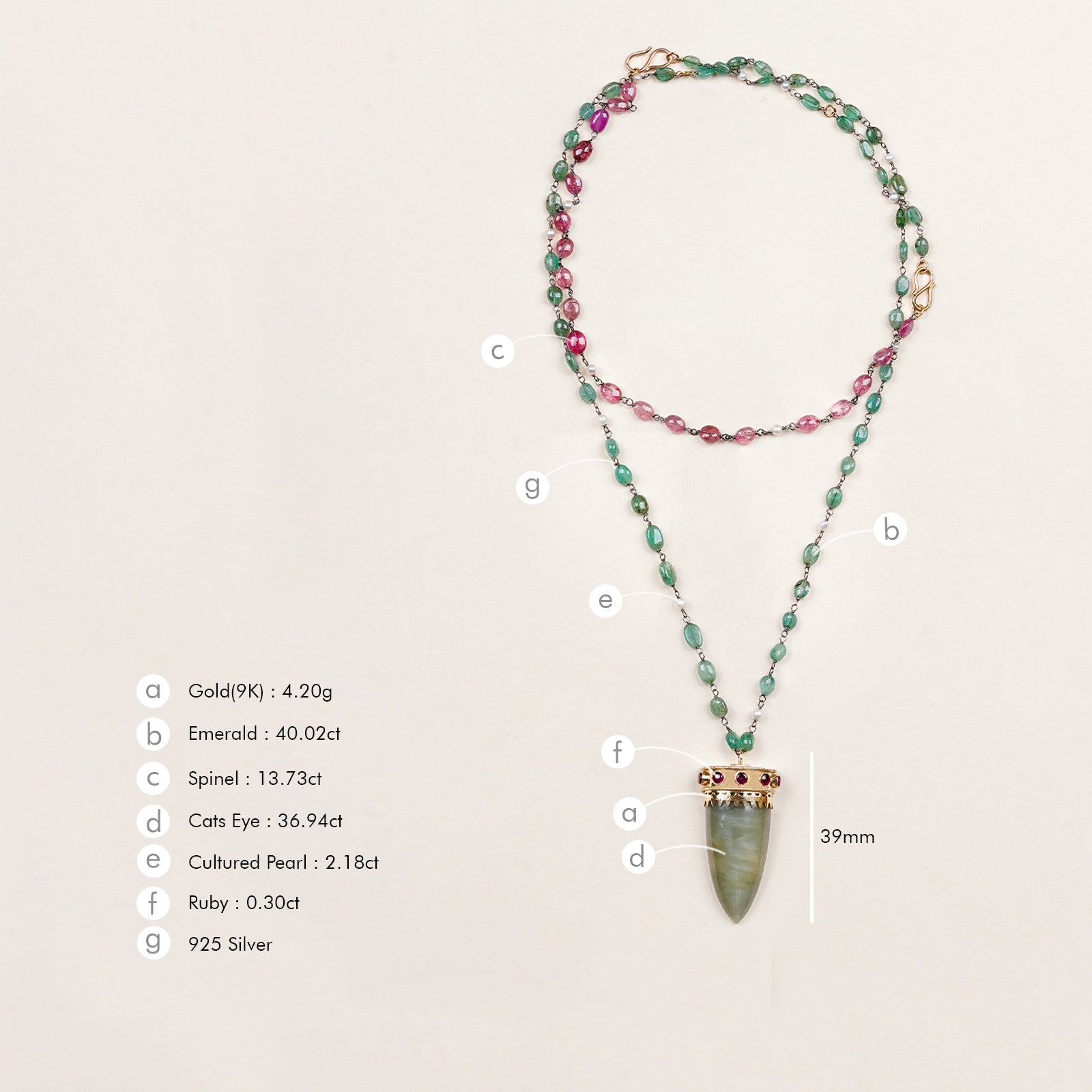 Dawon Pendant Necklace