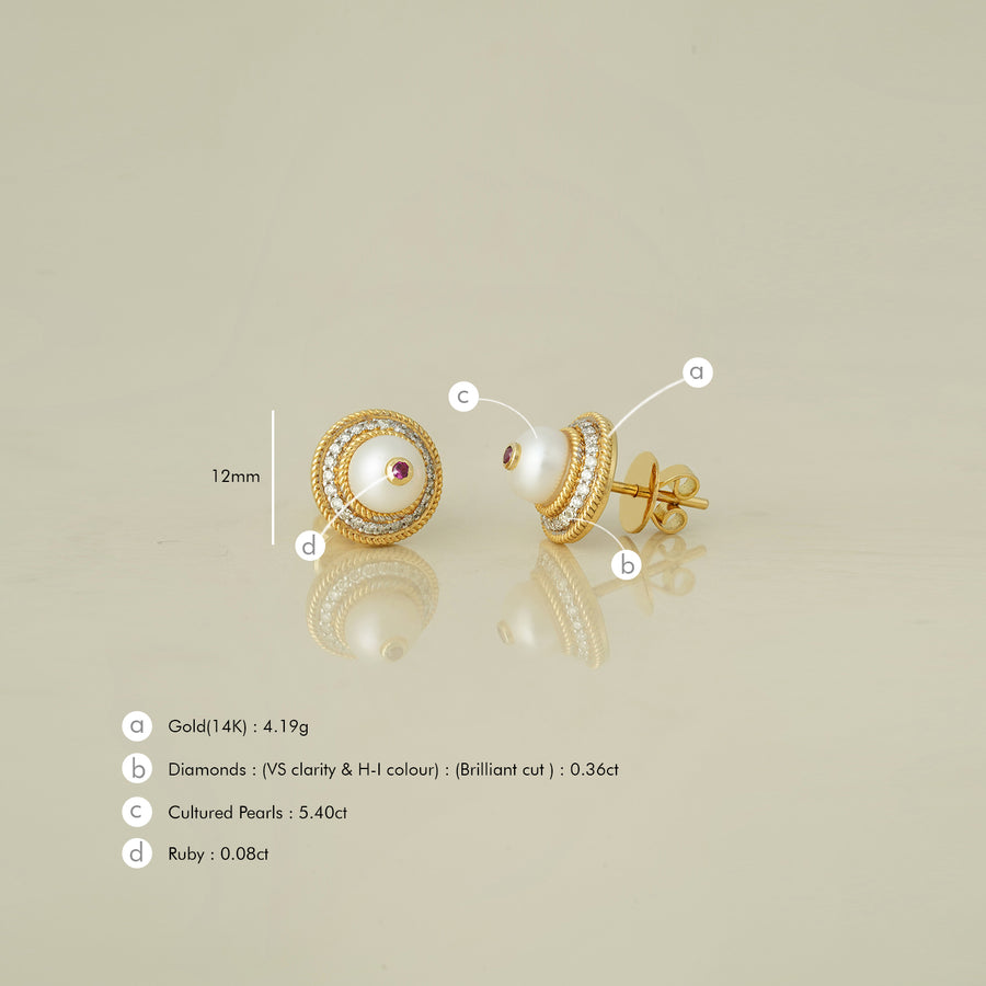 Diane Ear Studs