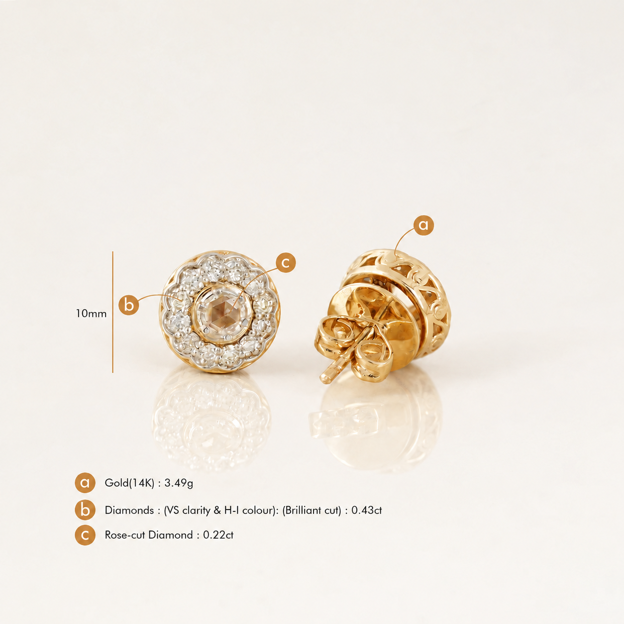 Elanor Ear Studs