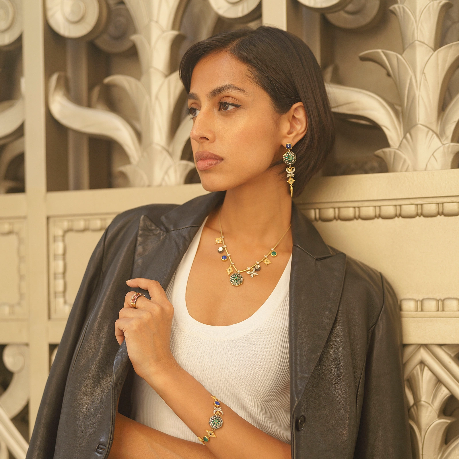 Emir Chandelier Earrings