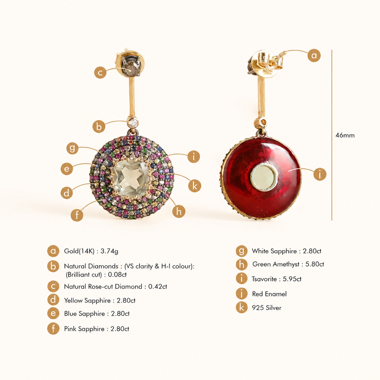 Felix Cocktail Earrings