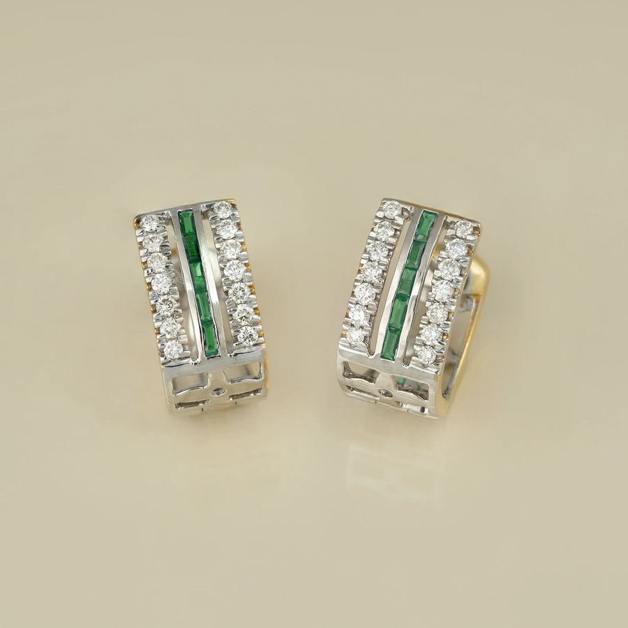 Freida Emerald Earrings