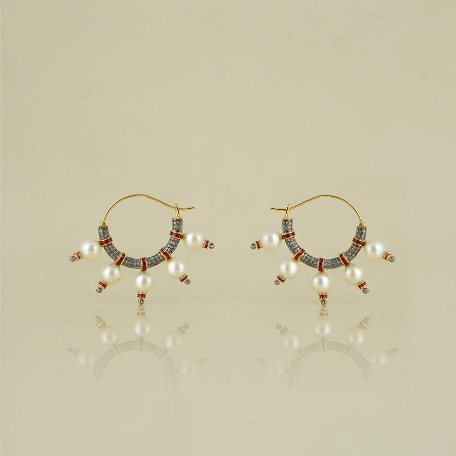 Jennie Snow Hoop Earrings