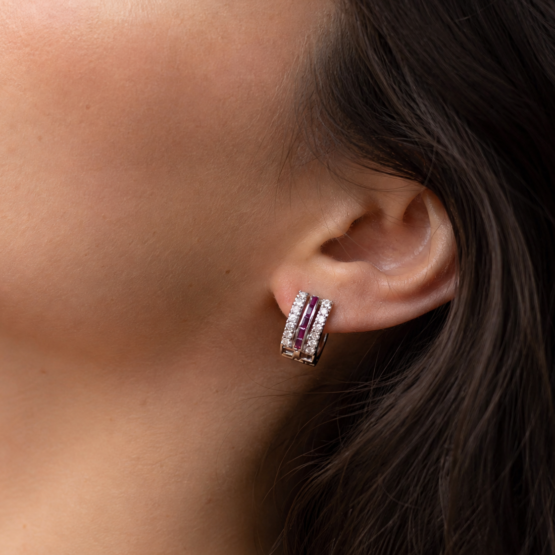 Freida Ruby Earrings