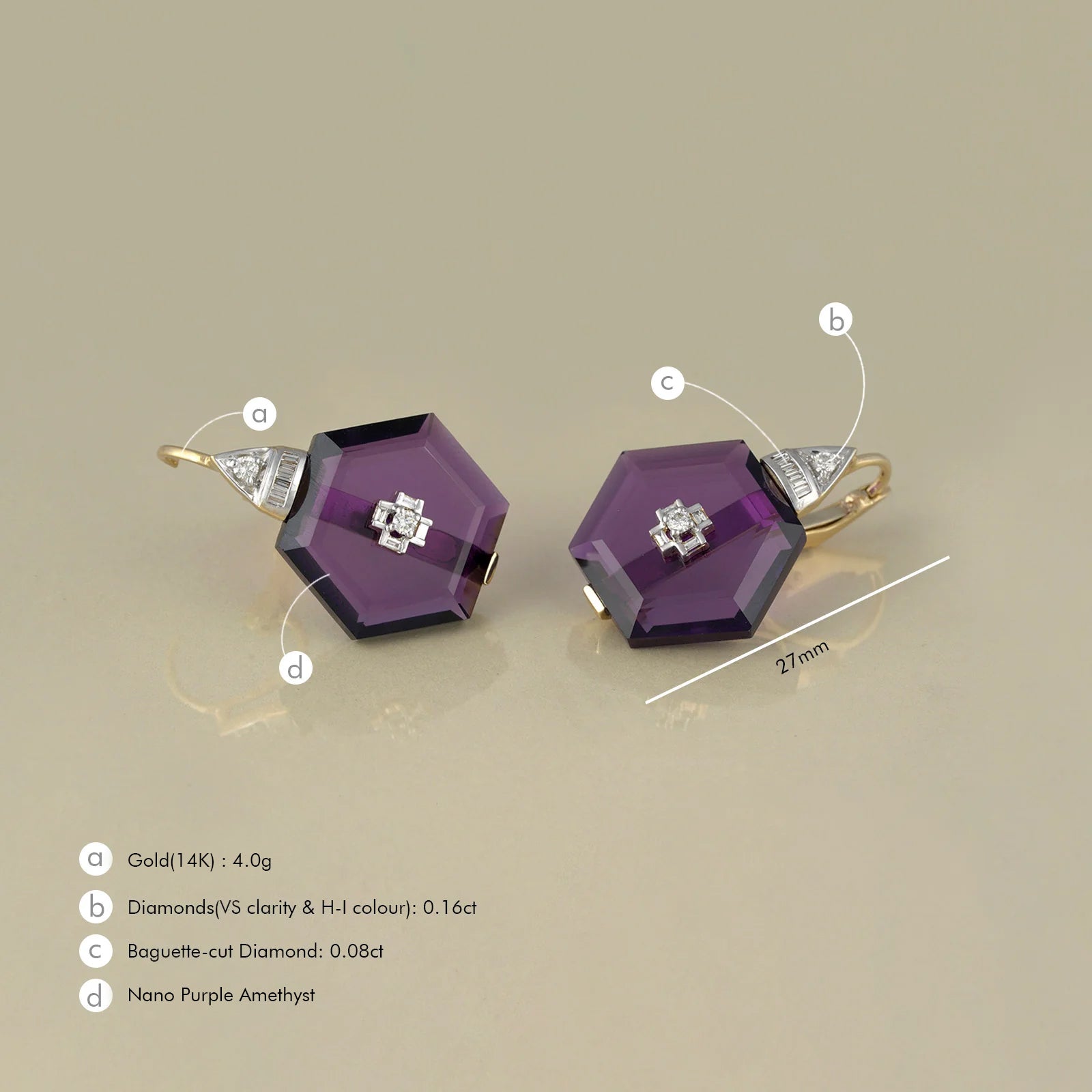 Hexa Earrings