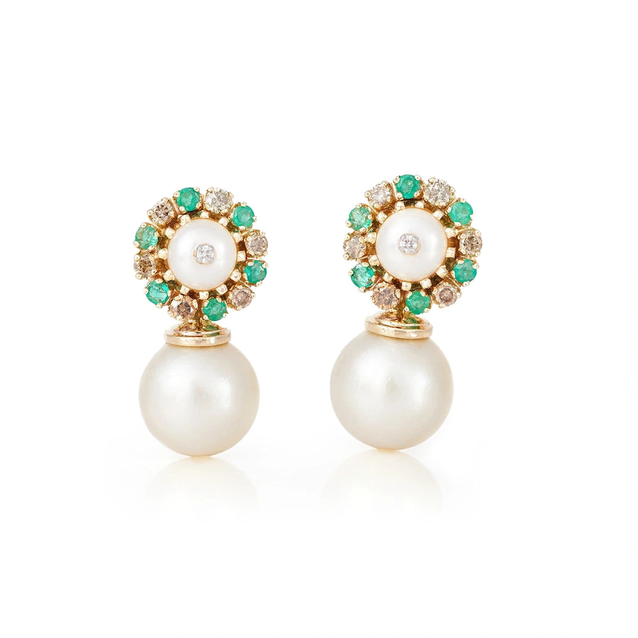 Jackie South Sea Pearl Drop Earrings