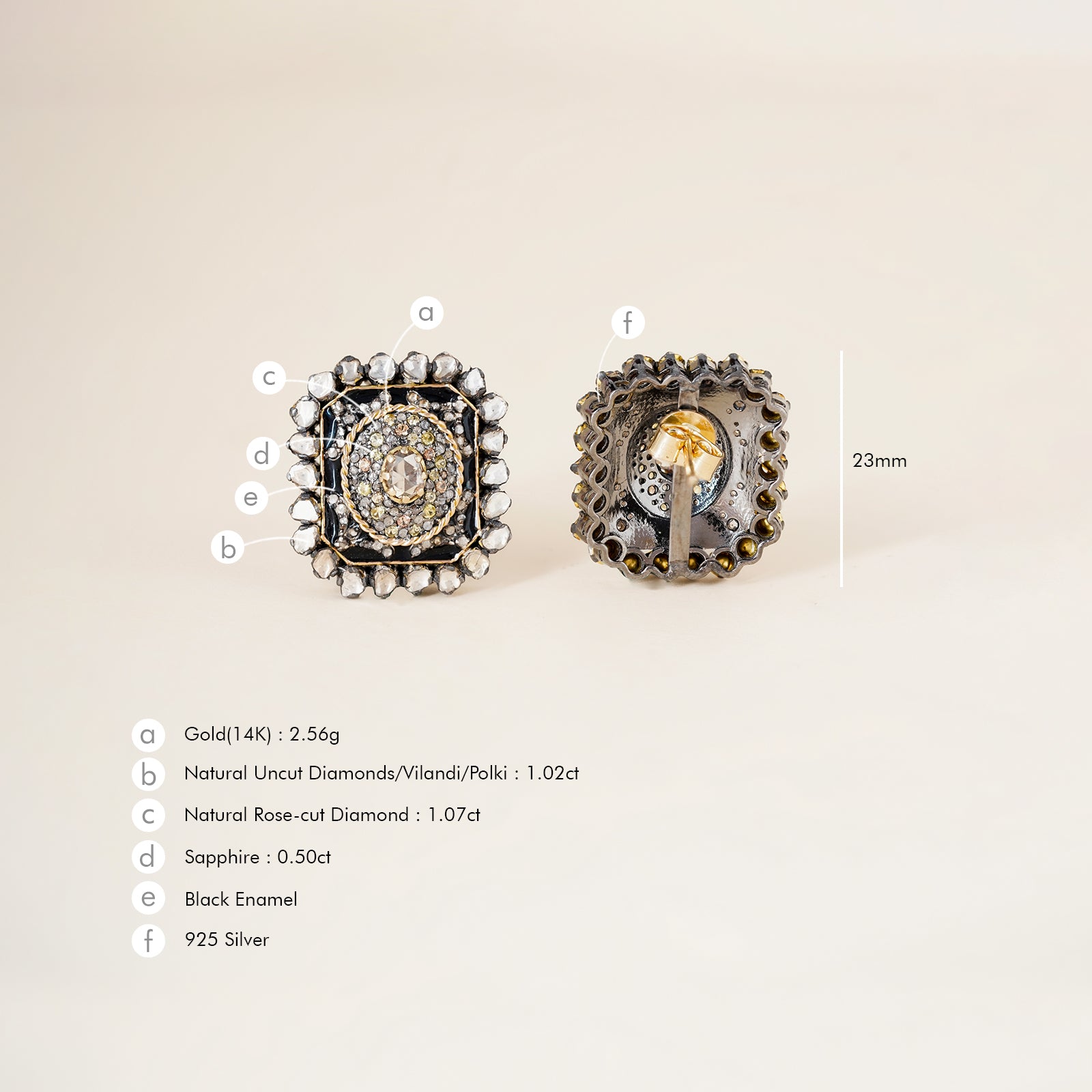 Jehan Ear Studs
