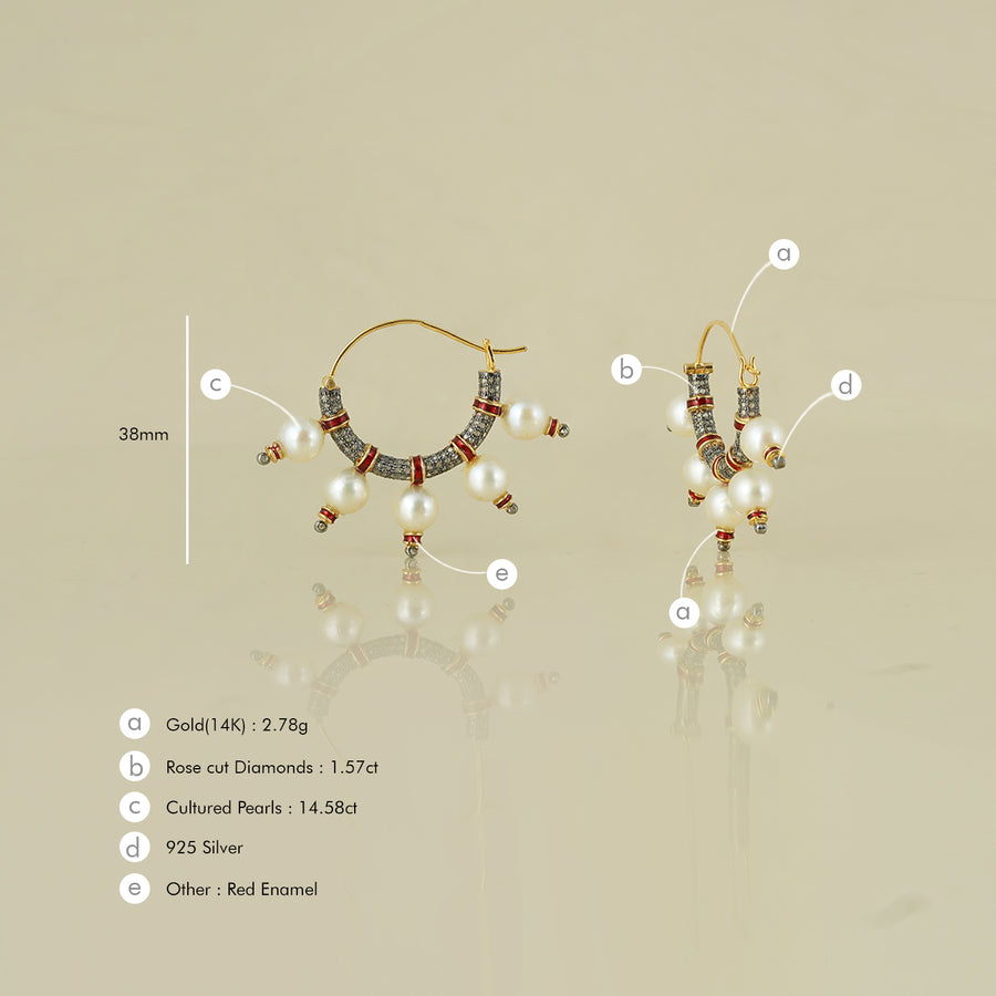 Jennie Snow Hoop Earrings