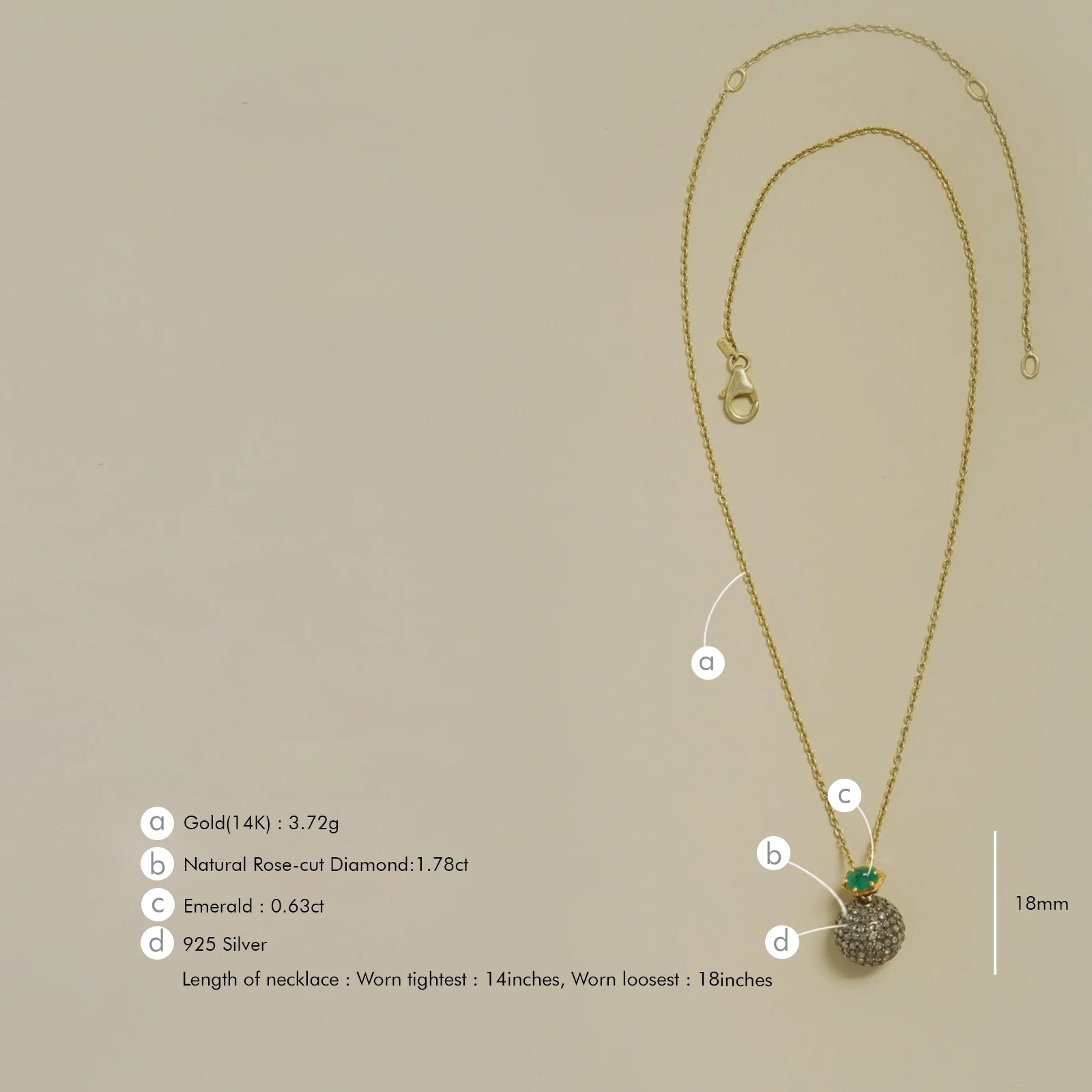 Jude Pendant Necklace