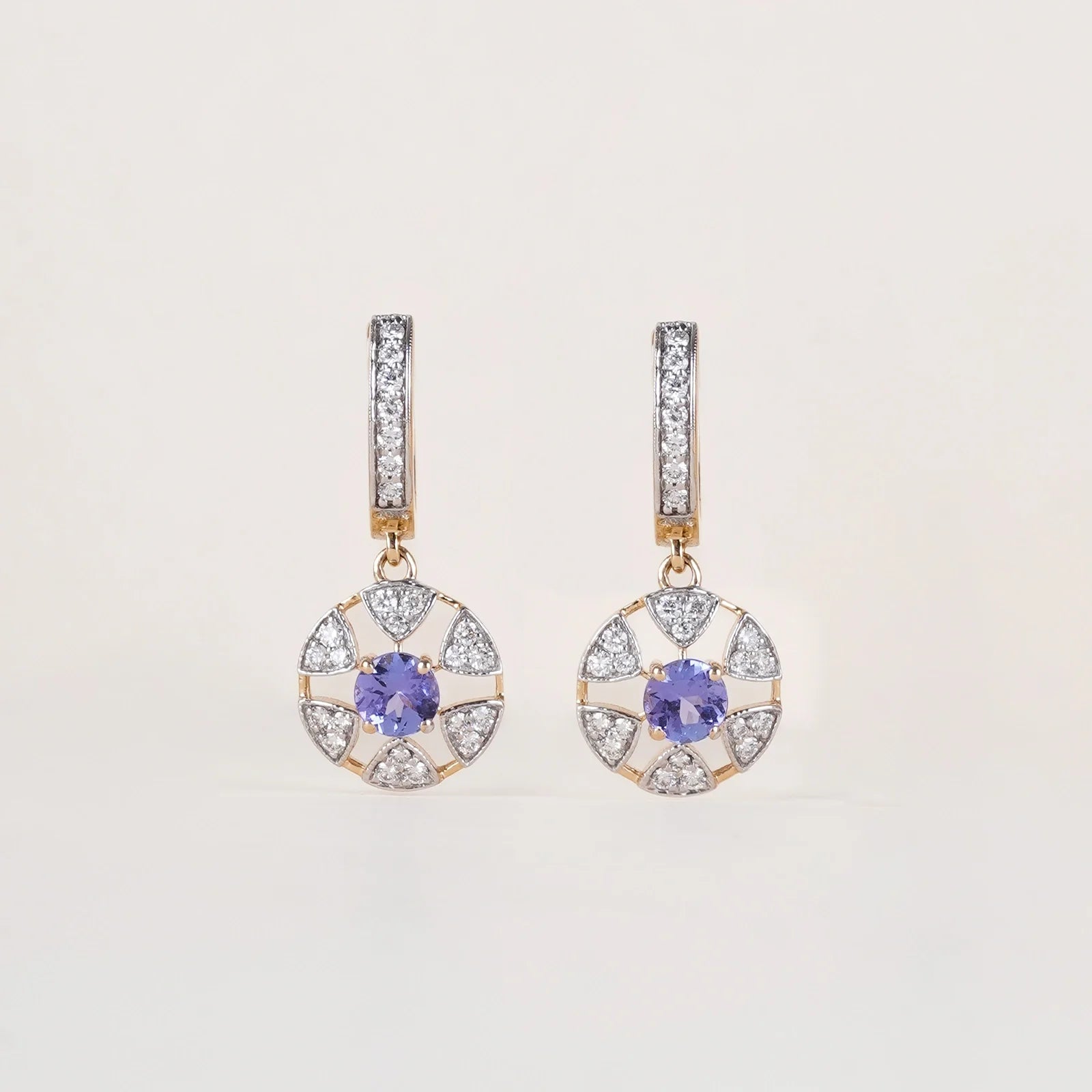 Laura Tanzanite Earrings