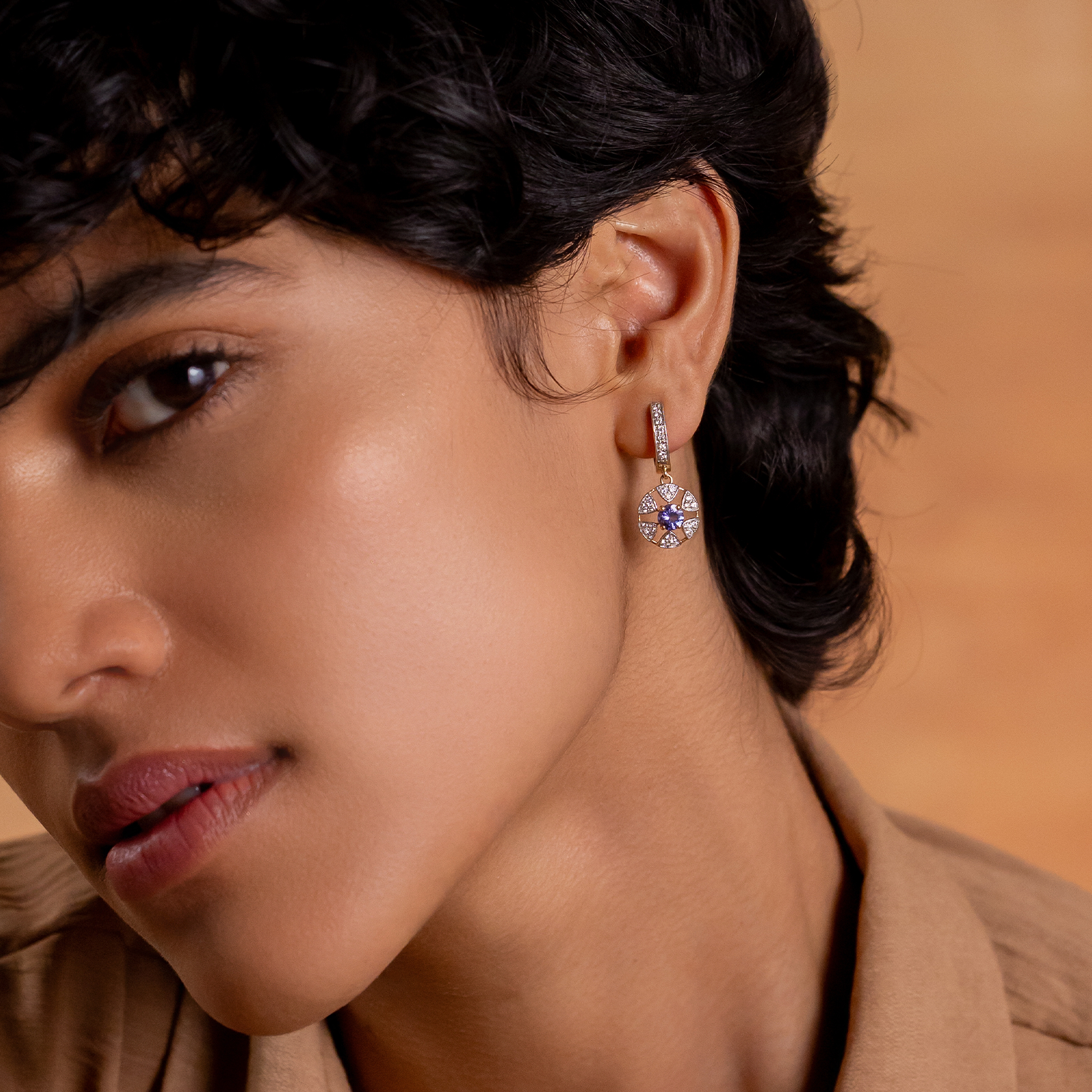 Laura Tanzanite Earrings