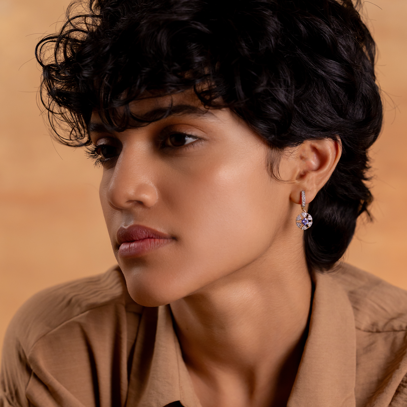 Laura Tanzanite Earrings