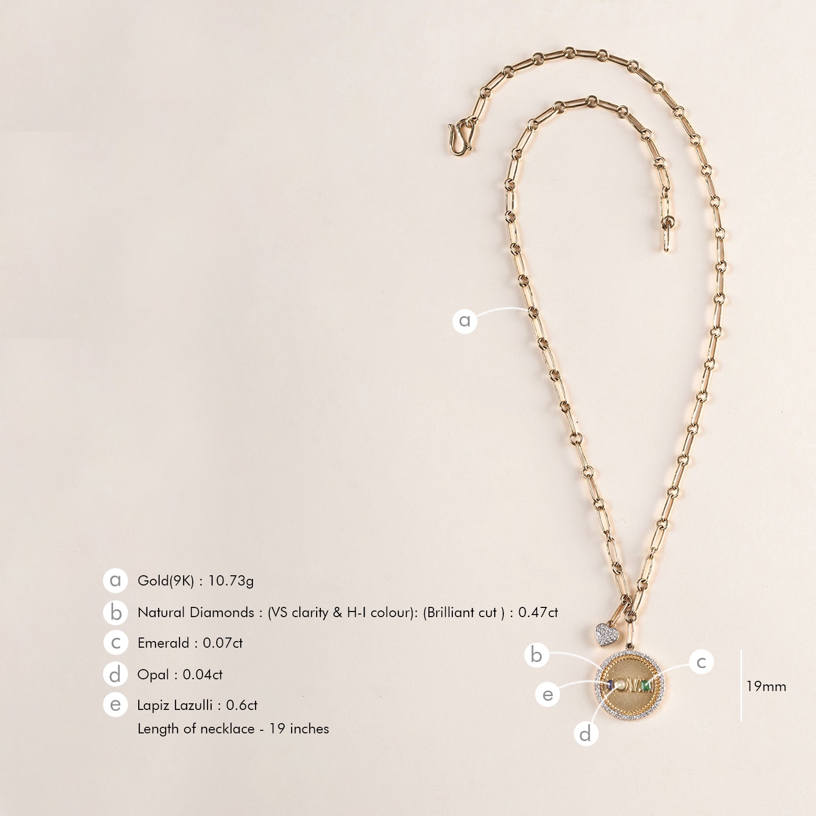 Love Medallion Necklace