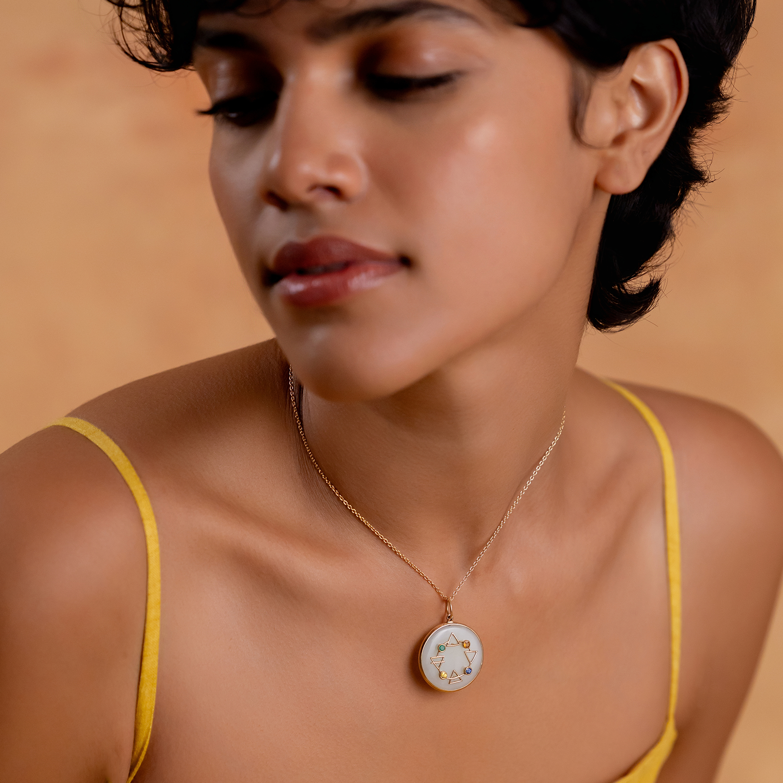 Maya Elements of Life Pendant Necklace