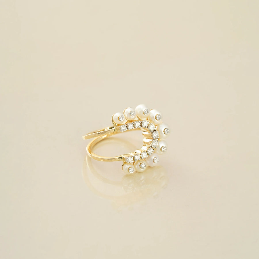 Millenial Pearl Ring