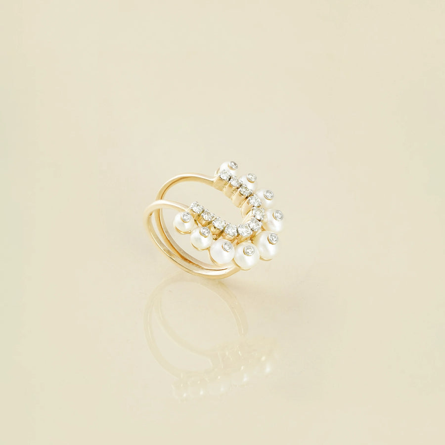 Millenial Pearl Ring