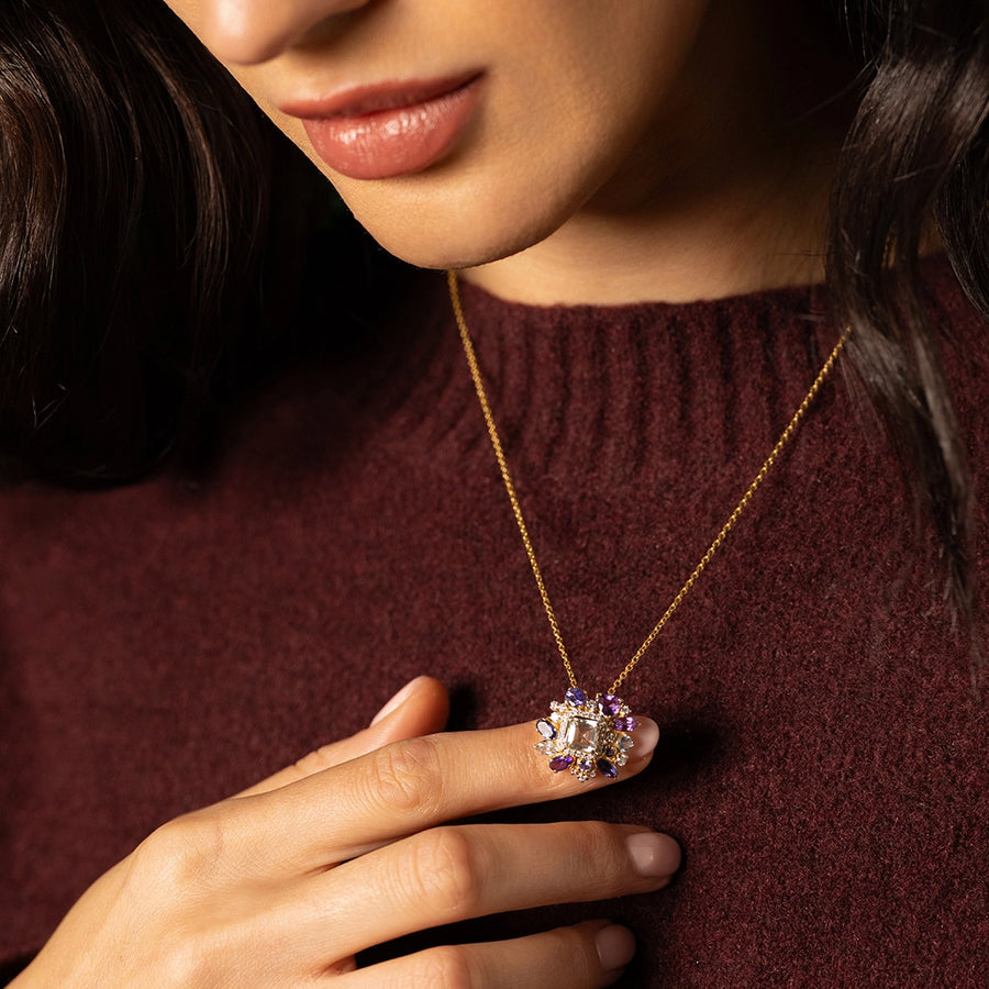 Viola Pendant Necklace