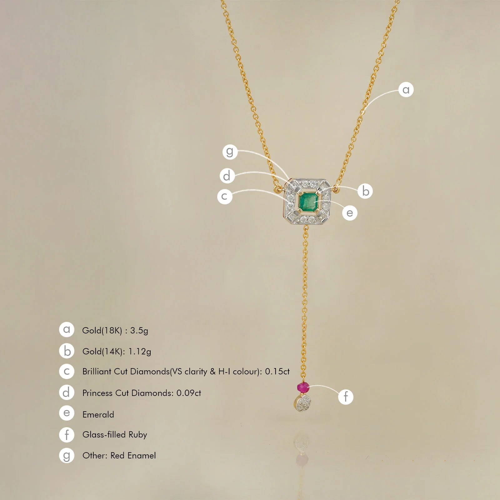 Nizam Pendant Necklace