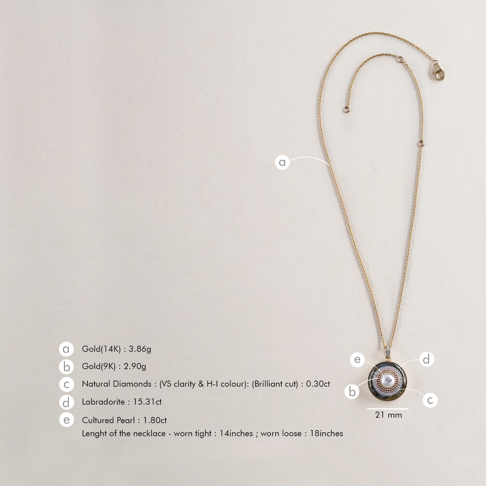 Rae Pendant Necklace