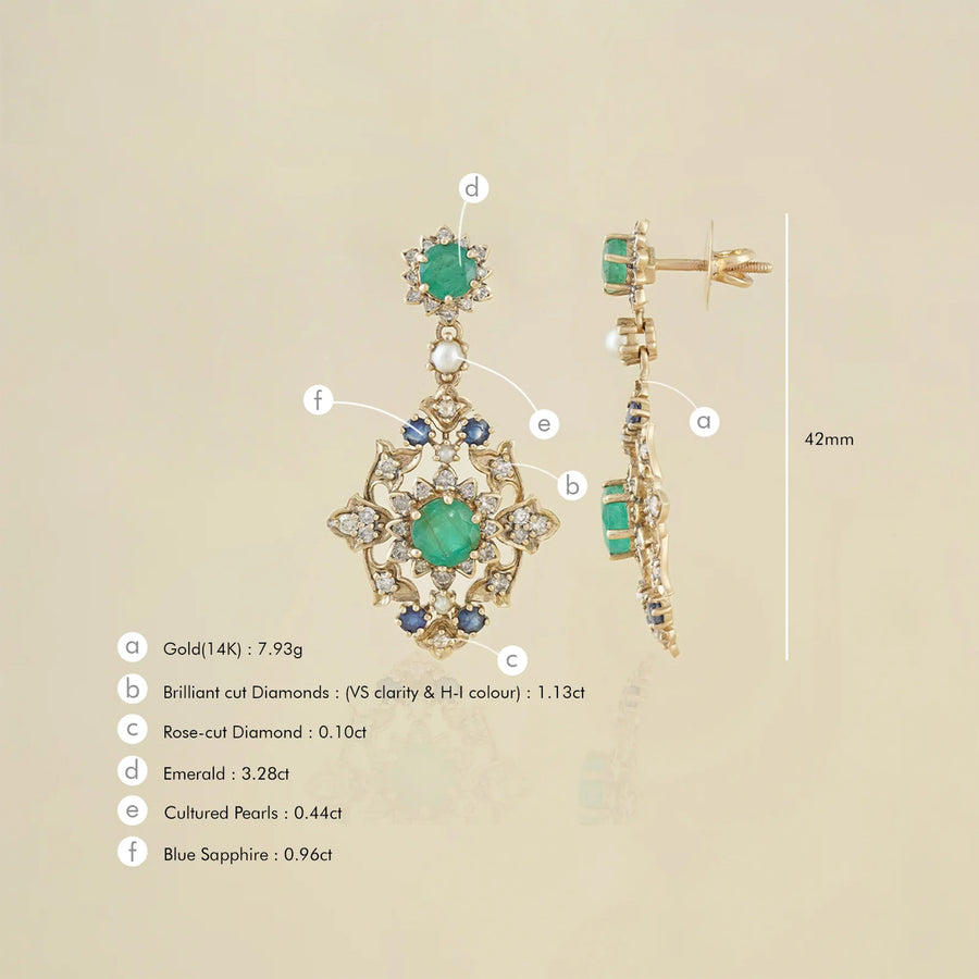 Raha Earrings